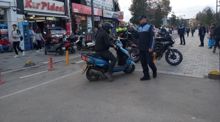 Motosiklet srclerine 5 bin lira ceza kesildi